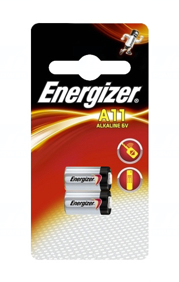 Baterie Energizer 11A, A11, V11A, E11A, L1016, G11A, GP11A, CA21, K11A, MN11, LR11A, PX11, R11A, 6V, blistr 2ks