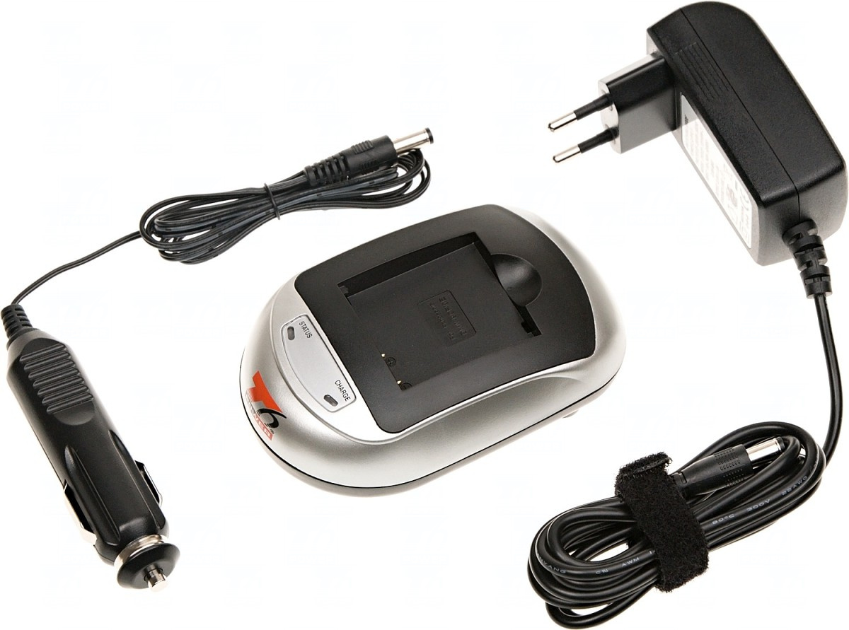 Nabíječka T6 power pro Fuji NP-40, NP-40N, NP-40ND, D-Li8, SLB-0737, NP-1, SLB-0837, KLIC-7005, DLi-102, D-Li85, D-Li95, WGL-0101, UF553436, 230V, 12V, 1A