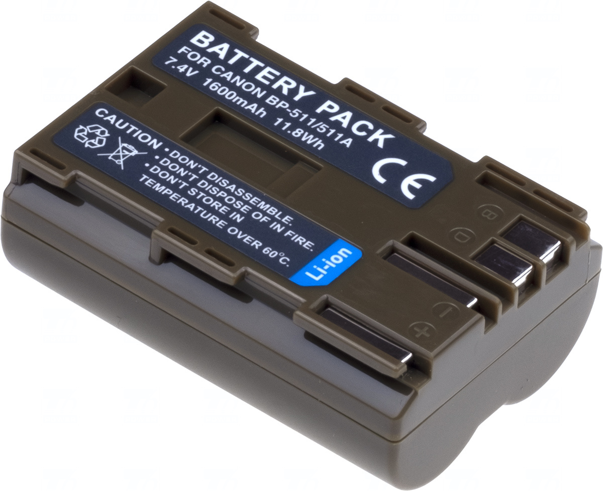 Baterie T6 Power BP-508, BP-511, BP-511A,  BP-512, BP-514
