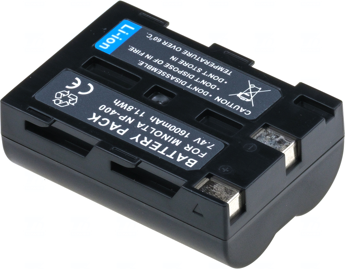 Baterie T6 Power NP-400, D-Li50, SLB-1674