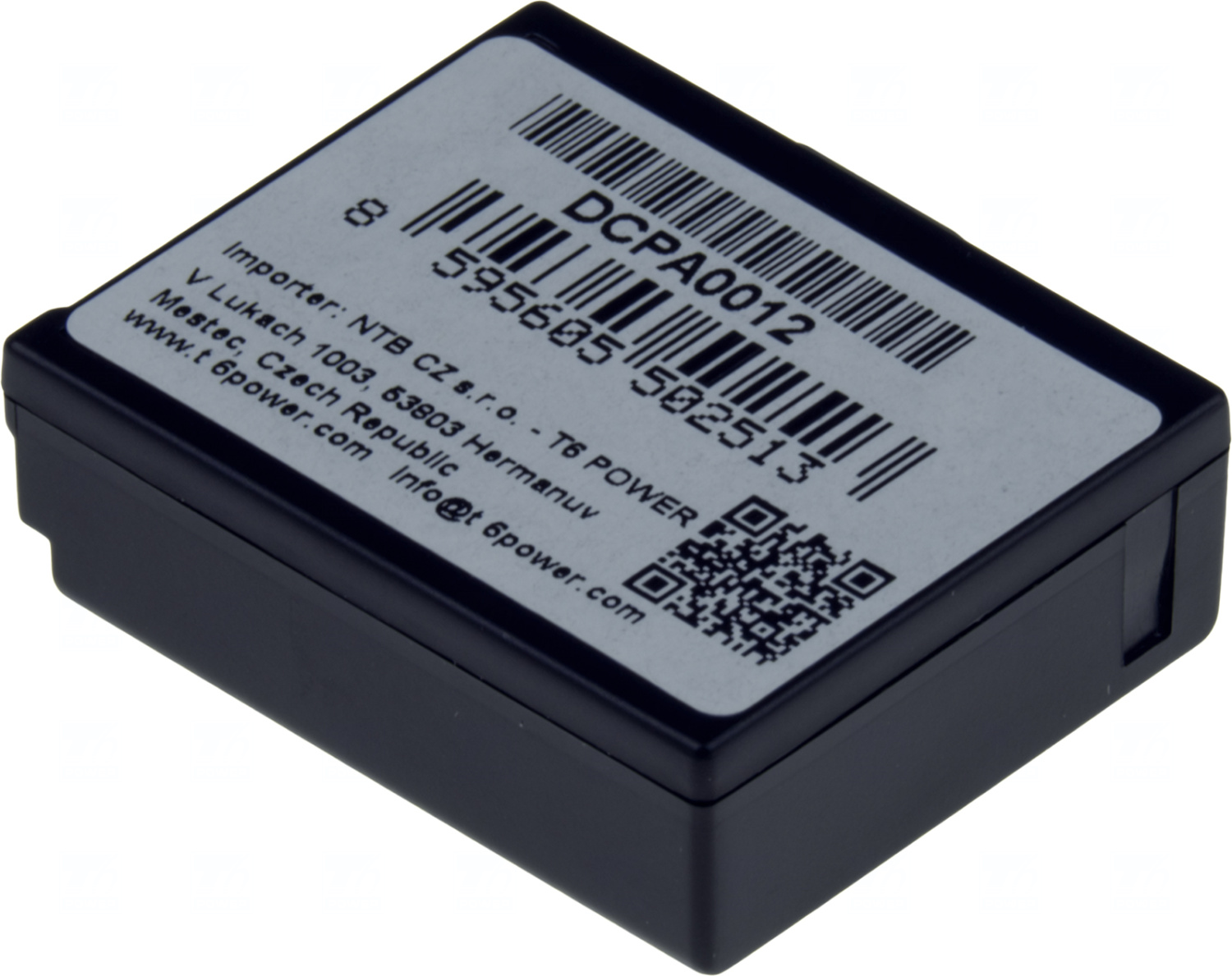 Baterie T6 Power CGA-S007, CGA-S007A/1B, CGA-S007E, CGR-S007E, CGR-S007E/1B, DMW-BCD10