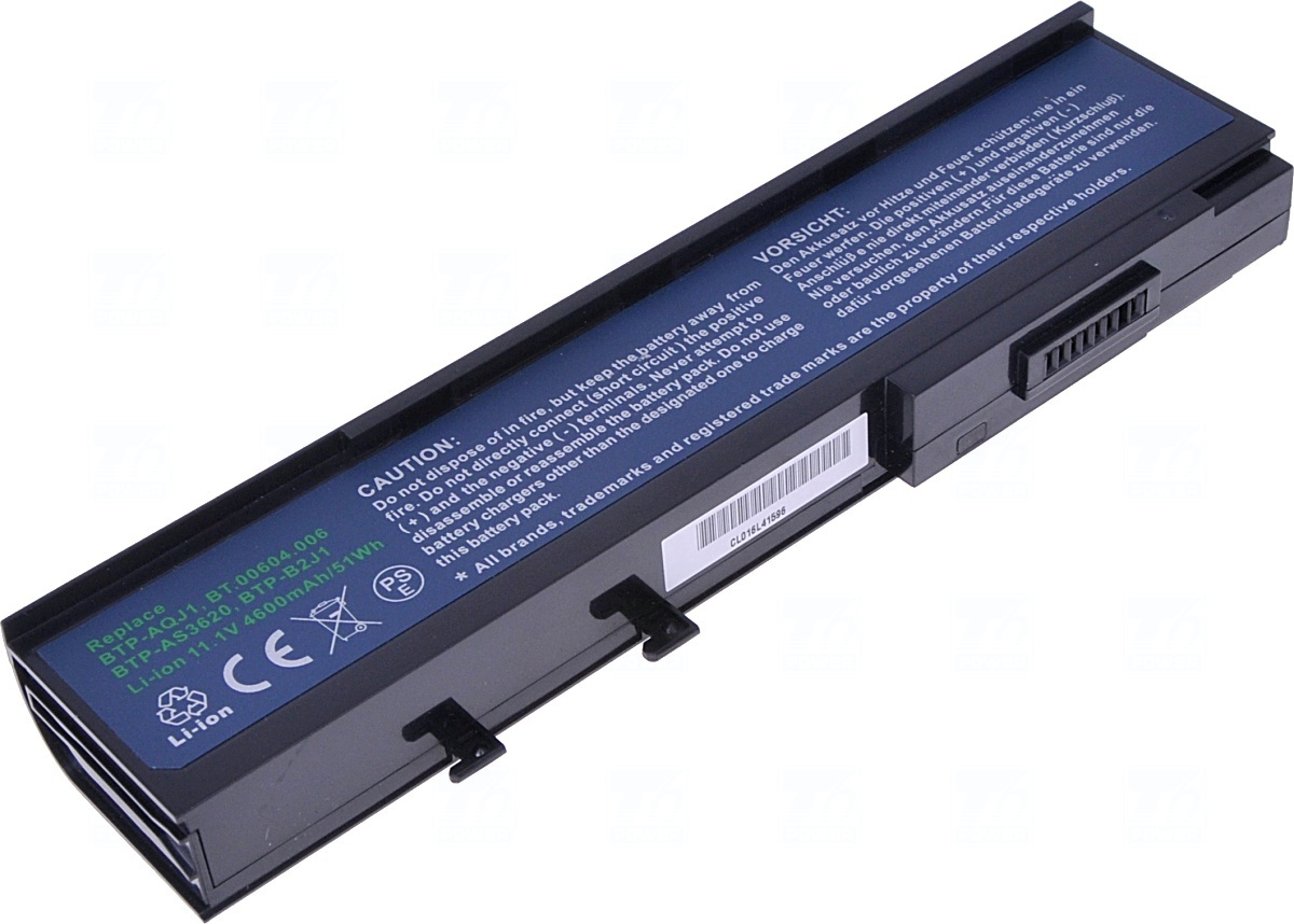 Baterie T6 power LC.BTP01.010, BTP-AQJ1, BT.00604.006, BTP-B2J1, BTP-AS3620, MS2180, BTP-APJ1, BT.00603.012, BTP-AMJ1, BTP-ANJ1, BTP-AOJ1, BTP-ARJ1