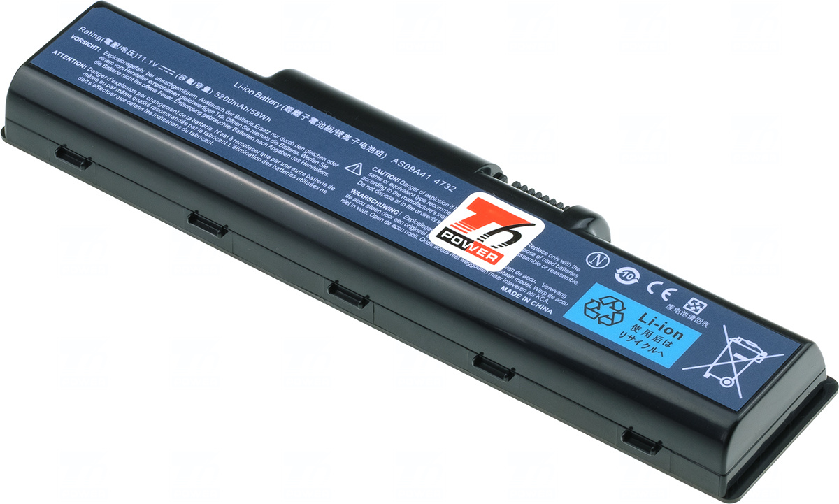 Baterie T6 power AS09A31, AS09A51, AS09A71, AS09A91, AS09A61, AS09A41, AS09A56, AS09A75, AS09A70, AS09A73, BT.00603.076, AS09A90, BT.00605.036