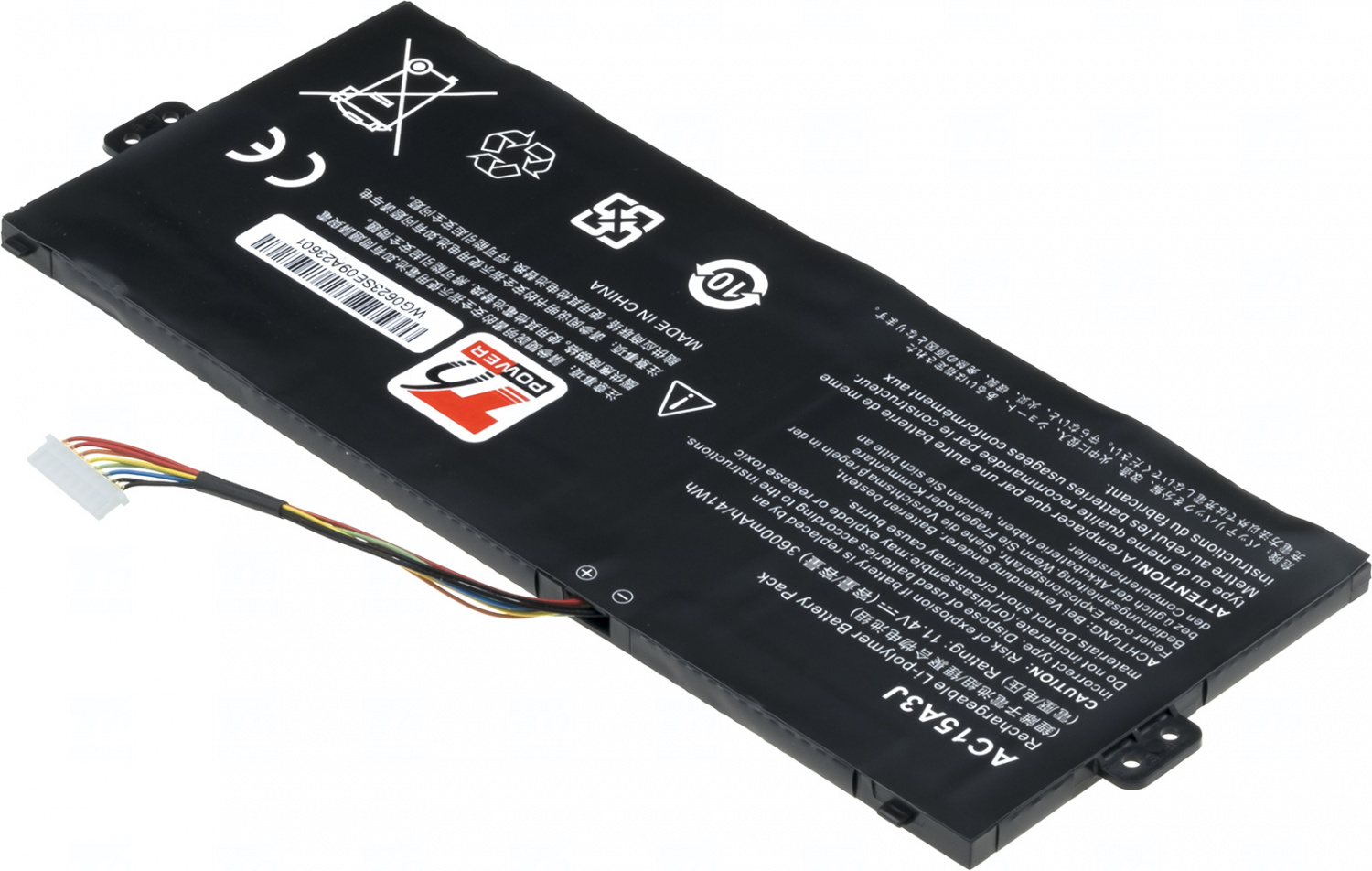 Baterie T6 Power AC15A3J, AC15A8J, KT.00303.017, KT.00305.004