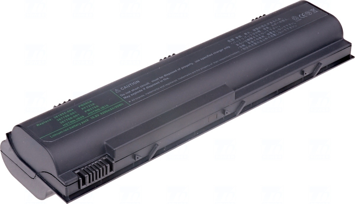 Baterie T6 power 367759-001, PF723A, PM579A, 367769-001, PB995A