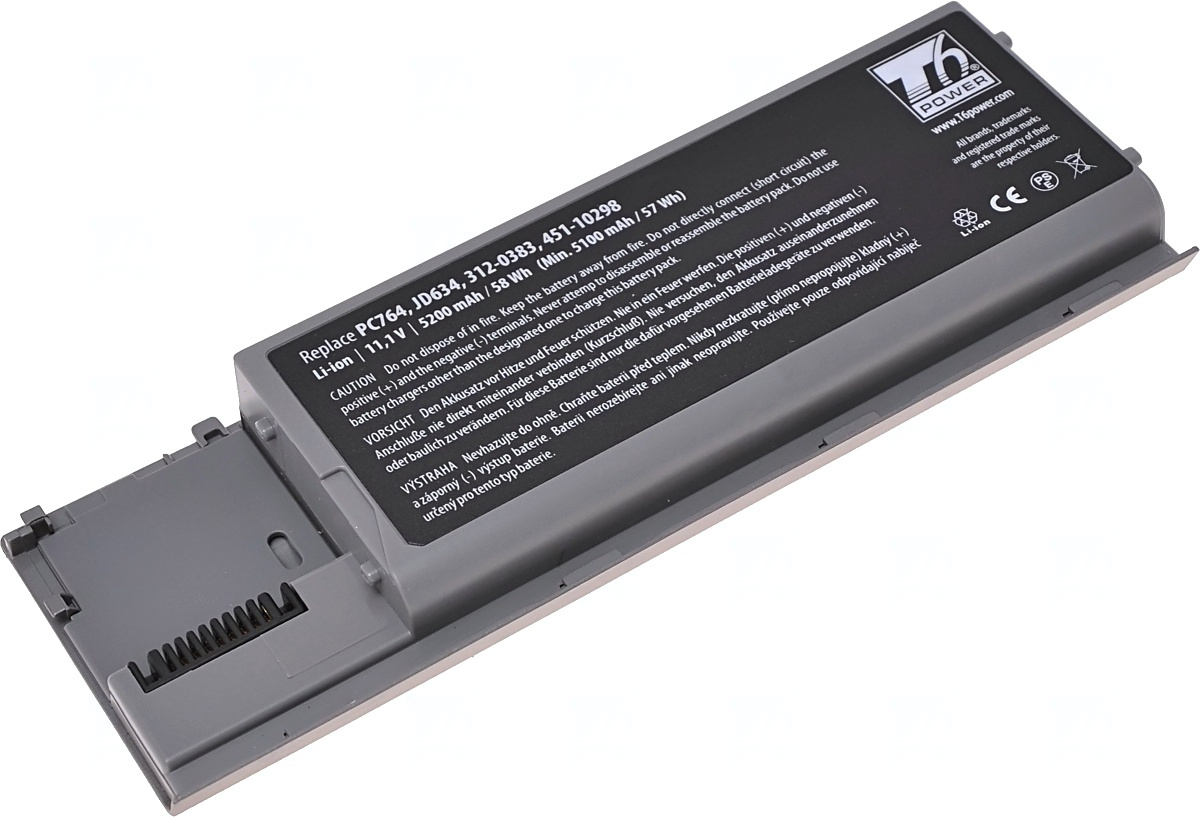 Baterie T6 Power PC764, JD634, 312-0383, 451-10298, RC126, JD648, 312-0384, 451-10299, UD088, GD787, UG260, TD116, TG226, KD491, RD300, 451-10422, 312-0653, PP18L, TD175