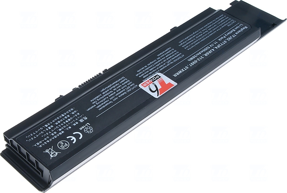 Baterie T6 Power 312-0997, 7FJ92, 4JK6R, 0TXWRR, 0TY3P4