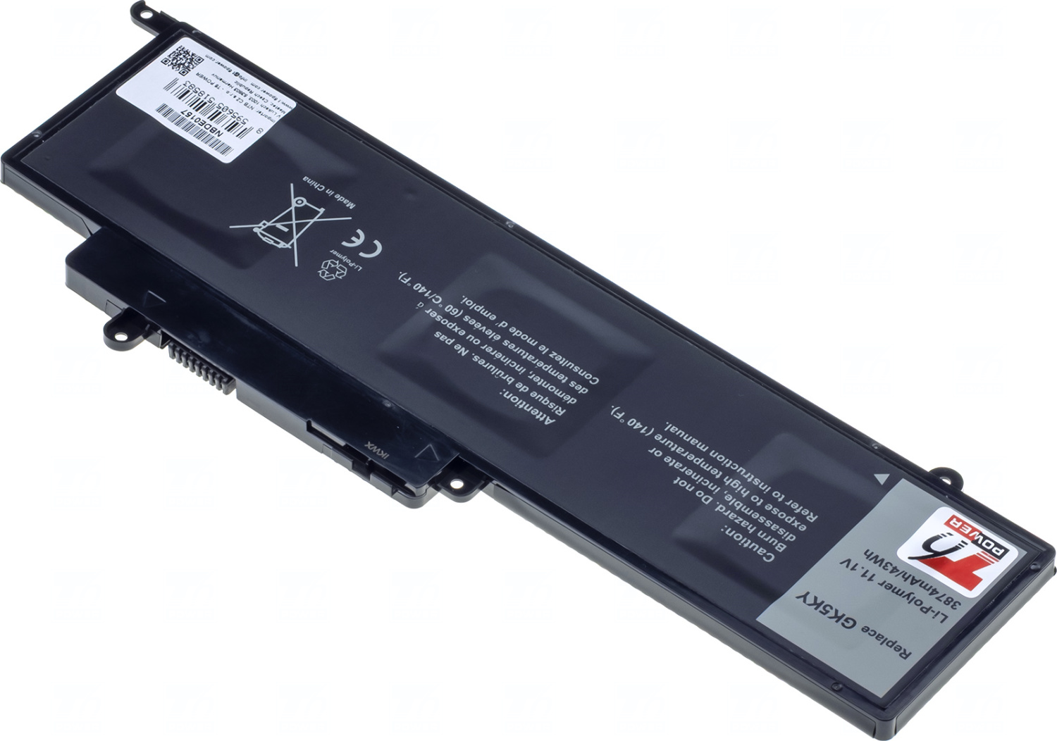 Baterie T6 Power 451-BBKJ, 451-BBKK, GK5KY, RHN1C, 451-BBPG, 04K8YH, 092NCT, 0WF28, 92NCT, P20T