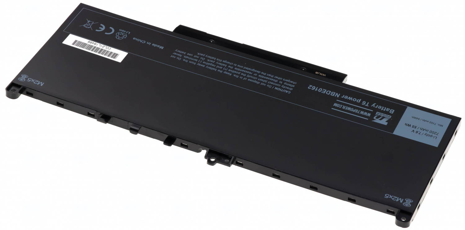 Baterie T6 Power 451-BBSX, R1V85, 451-BBSU, 451-BBSY, 5F08V, WYWJ2, J60J5, MC34Y, 242WD, NJJ2H, GG4FM, 1W2Y2, 46HK6, 451-BBPK