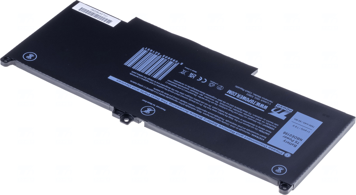 Baterie T6 Power 451-BCJG, MXV9V, 5VC2M, N2K62, 829MX, K4Y2J, CR8V9, WXW80