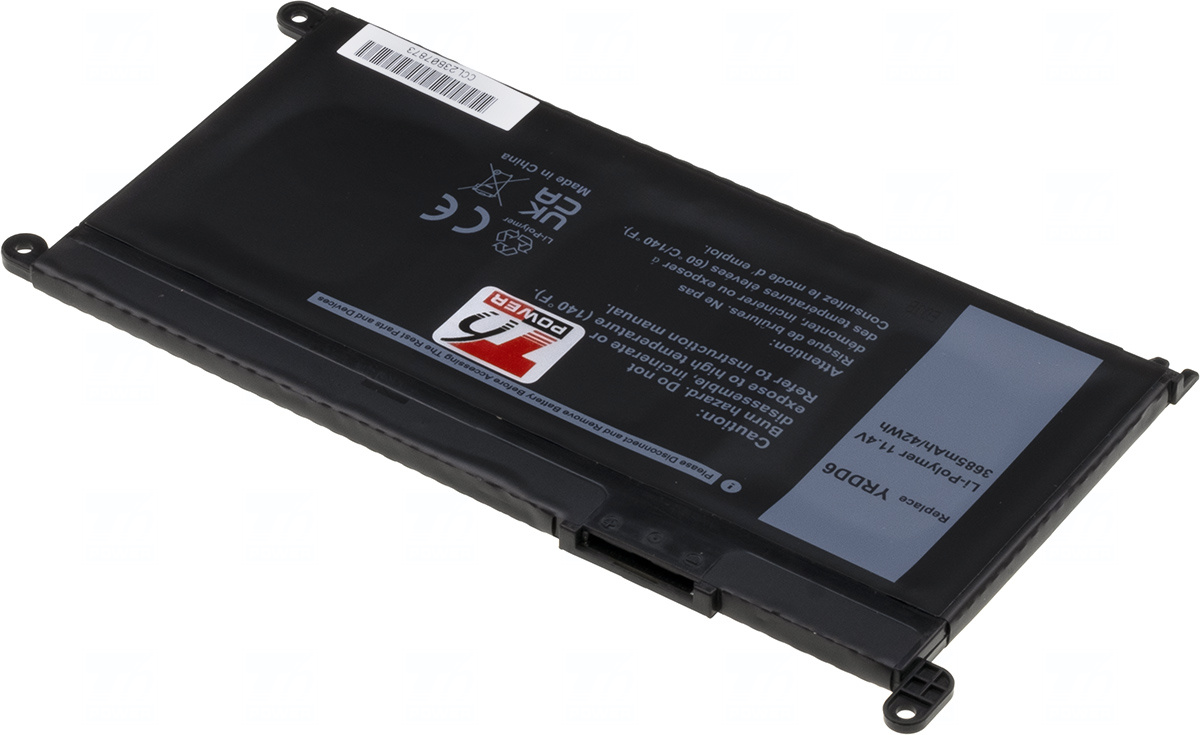 Baterie T6 Power YRDD6, VM732, 0FJMK, 1VX1H, 451-BCIL, FDRHM, WJPC4, 4P6H5, 451-BCIH