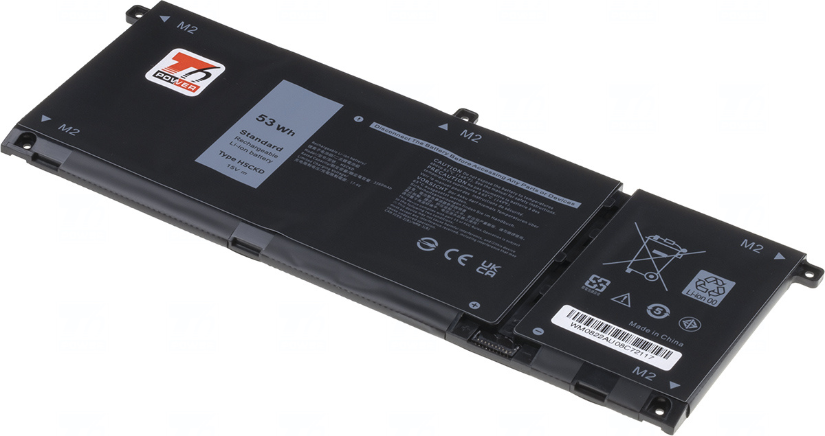Baterie T6 Power 451-BCPS, H5CKD, TXD03, 7T8CD, 9077G
