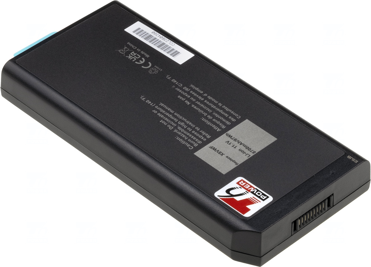 Baterie T6 Power 453-BBBD, 453-BBBE, X8VWF, VCWGN, 4XKN5, 5XT3V, 09FN4, CJ2K1, DKNKD, W11CK, XRJDF, YGV51