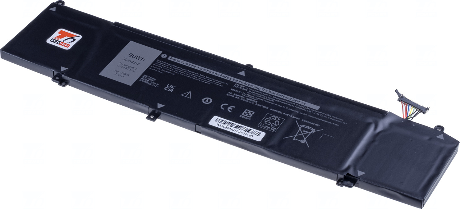 Baterie T6 Power 451-BCHM, 6YV0V, K69WH, XRGXX