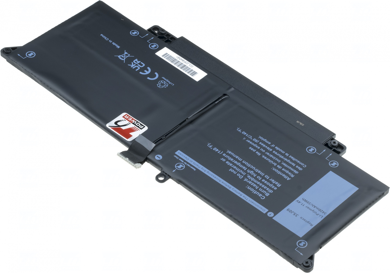 Baterie T6 Power YJ9RP, 35J09, 7YX5Y