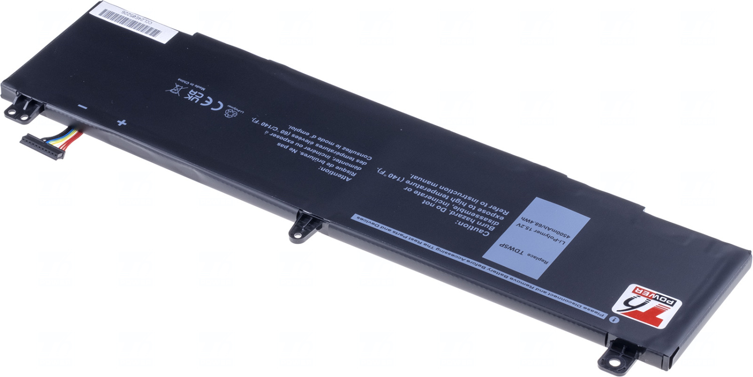 Baterie T6 Power 451-BBXQ, TDW5P, V9XD7, 4RRR3, JFWX7