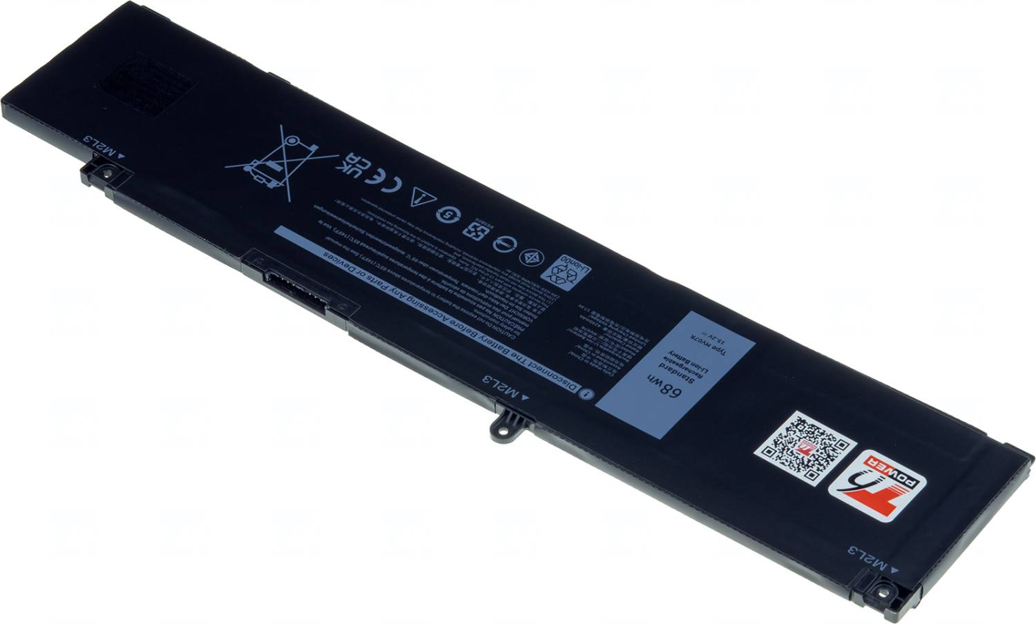 Baterie T6 Power 451-BCPY, MV07R, 72WGV, JJRRD, W5W19