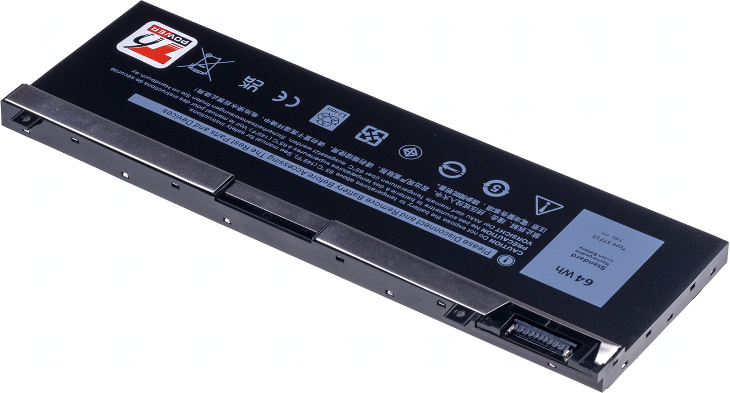 Baterie T6 Power 451-BCFT, 451-BCJE, 451-BCOG, 5TF10, CF6W3, GHXKY, H6K6V, RW15F, RY3F9