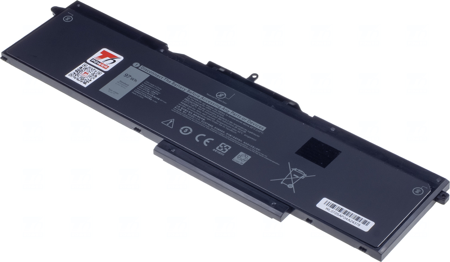 Baterie T6 Power 451-BCJI, 1FXDH, 0D9M4, 1WJT0, 86PR9, D191G