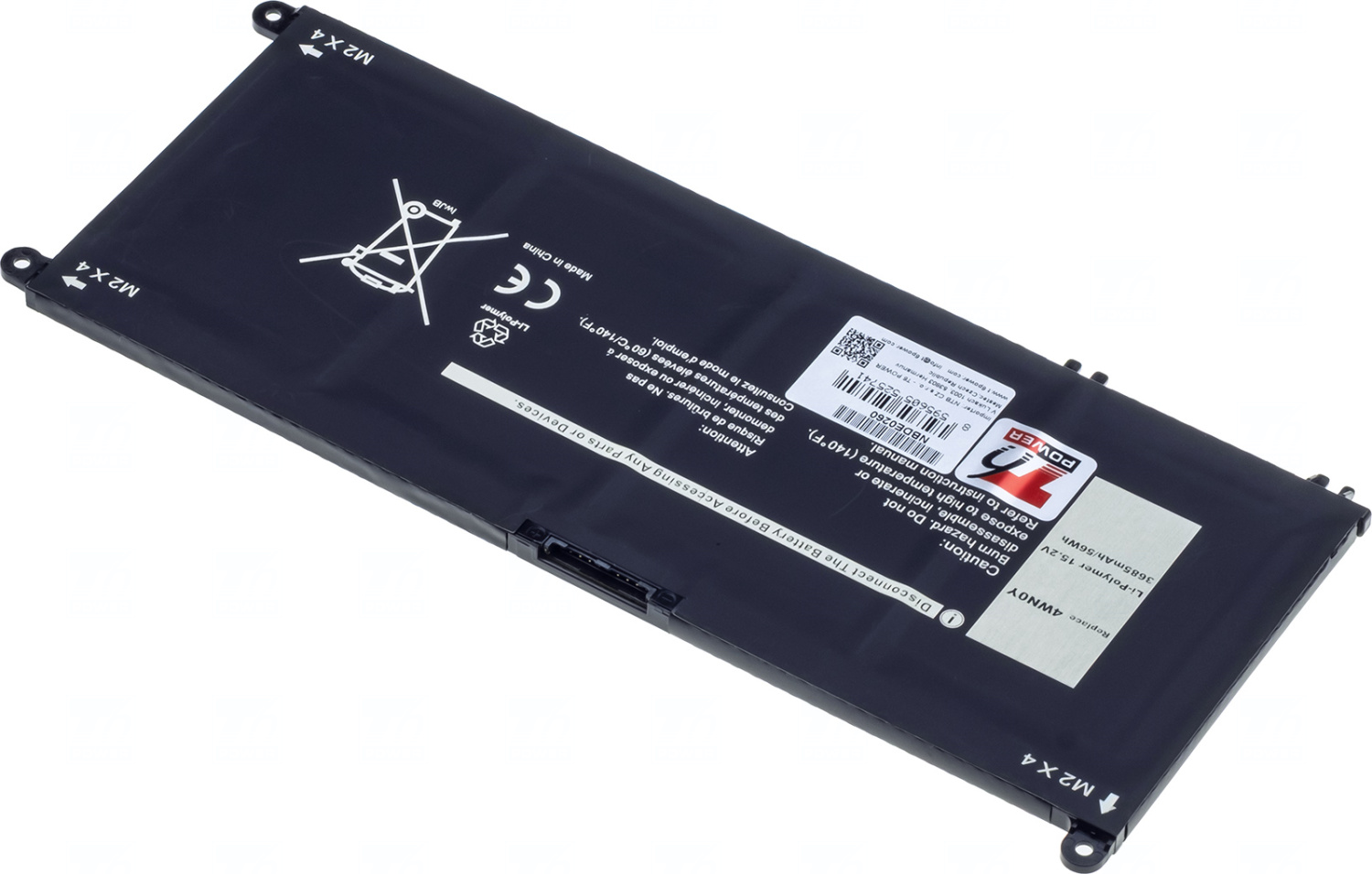 Baterie T6 Power 451-BCOK, 4WN0Y, 9P3NW, G4MX4, JYFV9, M245Y