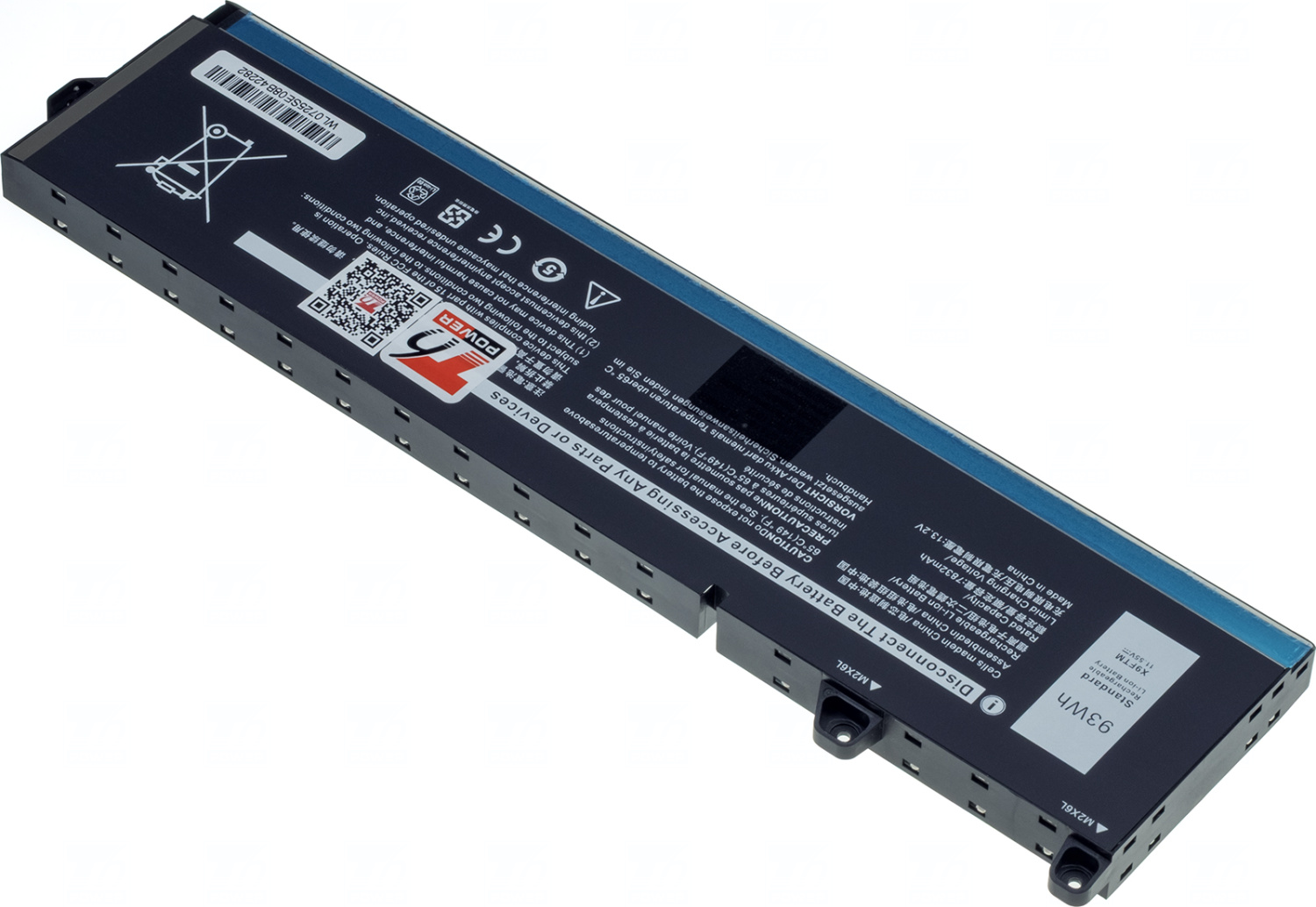 Baterie T6 Power 451-BCYG, X9FTM, 45N47, 5JMD8, 965V4