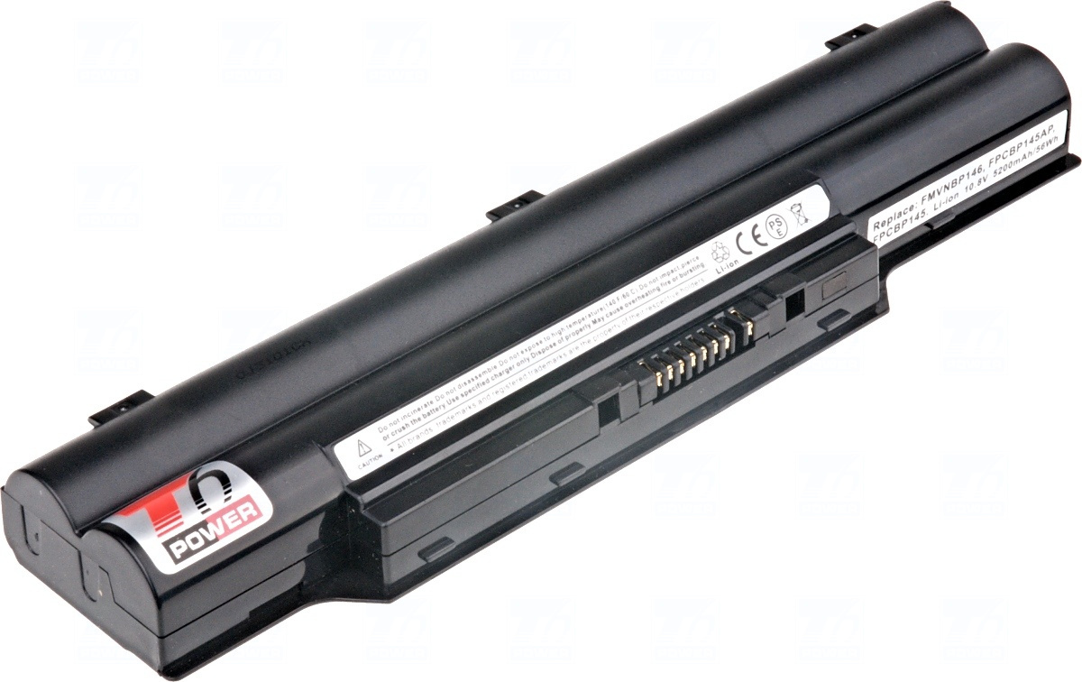 Baterie T6 Power FPCBP145, FMVNBP146, CP293550-01, FMVNBP177, FMVNBP178, FPCBP218, FPCBP219, FPCBP238, FPCBP238, S26391-F795-L300, FPCBP220, CP470833-XX, FPCBP281, FPCBP282