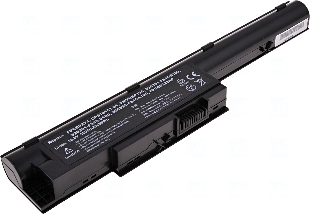 Baterie T6 power FPCBP274, FPCBP274AP, FPCBP323AP, S26391-F545-B100, S26391-F545-L100, S26391-F545-E100, FMVNBP195, CP516151-01