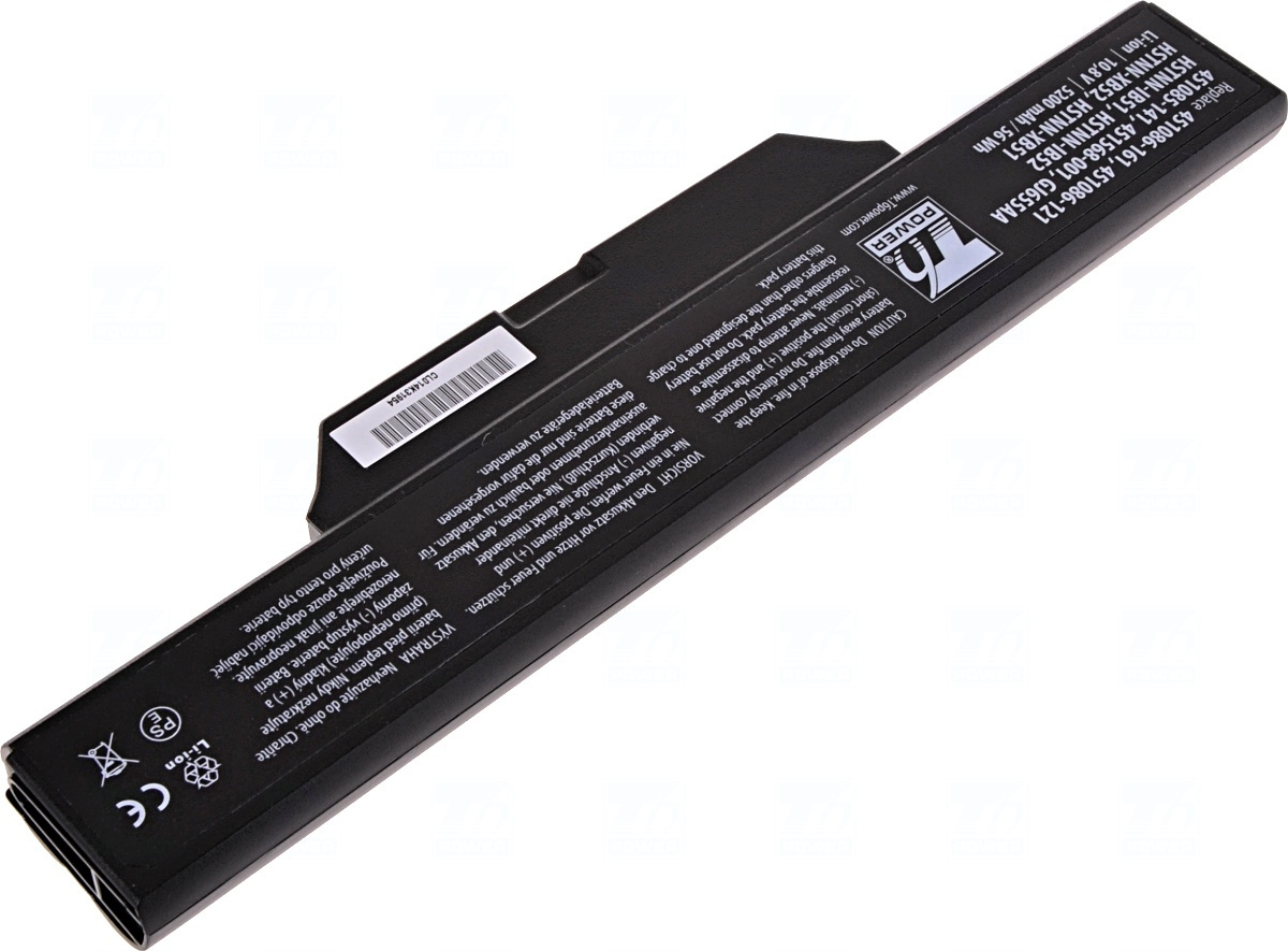 Baterie T6 Power 451085-141, GJ655AA, 451086-121, 451086-141, 451086-621, 451568-001, HSTNN-IB51, HSTNN-FB51, HSTNN-I39C