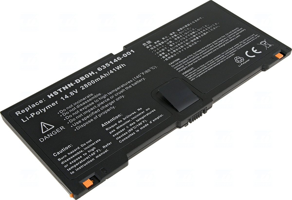 Baterie T6 power 635146-001, QK648AA, HSTNN-DB0H, FN04