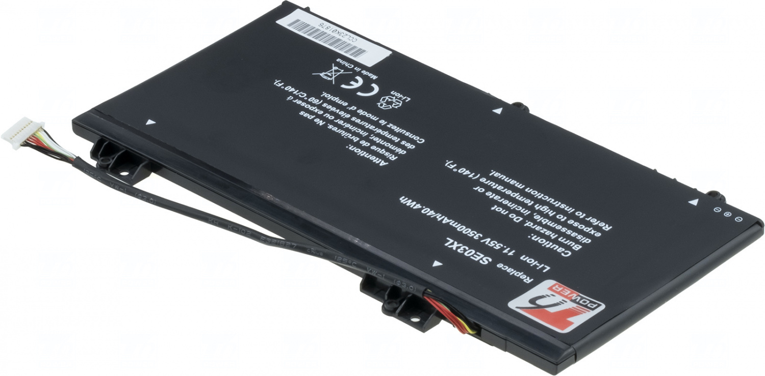 Baterie T6 Power SE03XL, 849908-850, 849568-421, 849568-431, 849568-541, SE03041XL, HSTNN-UB6Z, HSTNN-LB7G, TPN-Q171