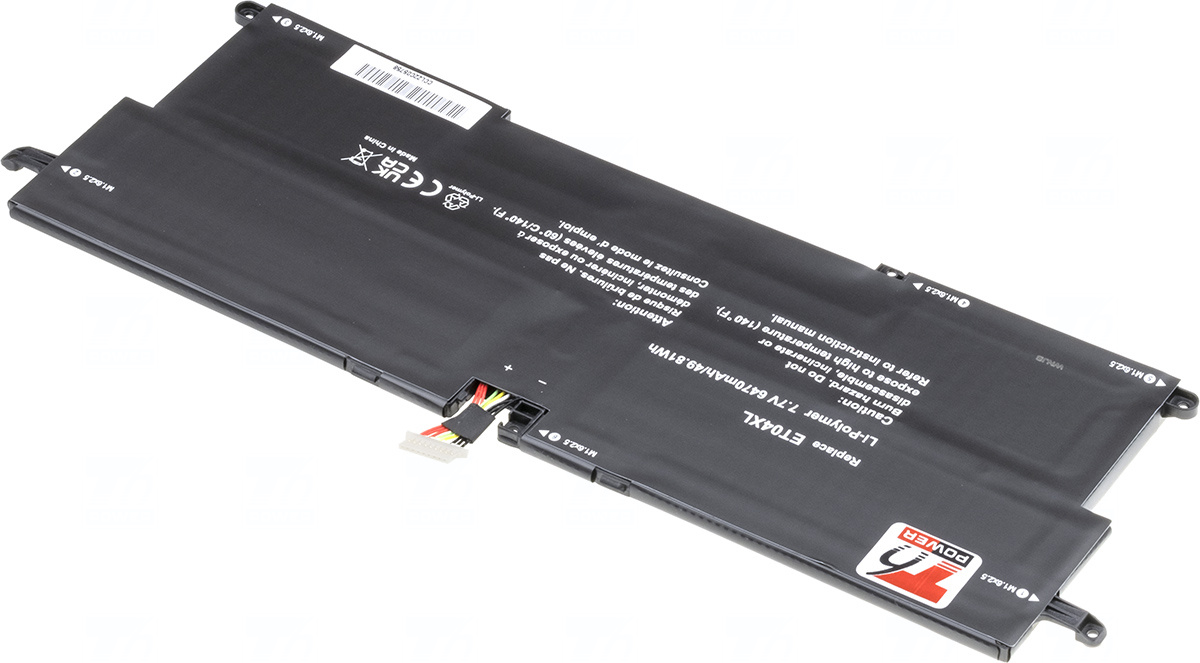 Baterie T6 Power ET04XL, 915191-855, ET04049XL, HSTNN-IB7U, HSN-I09C, 915030-171, 915030-1C1