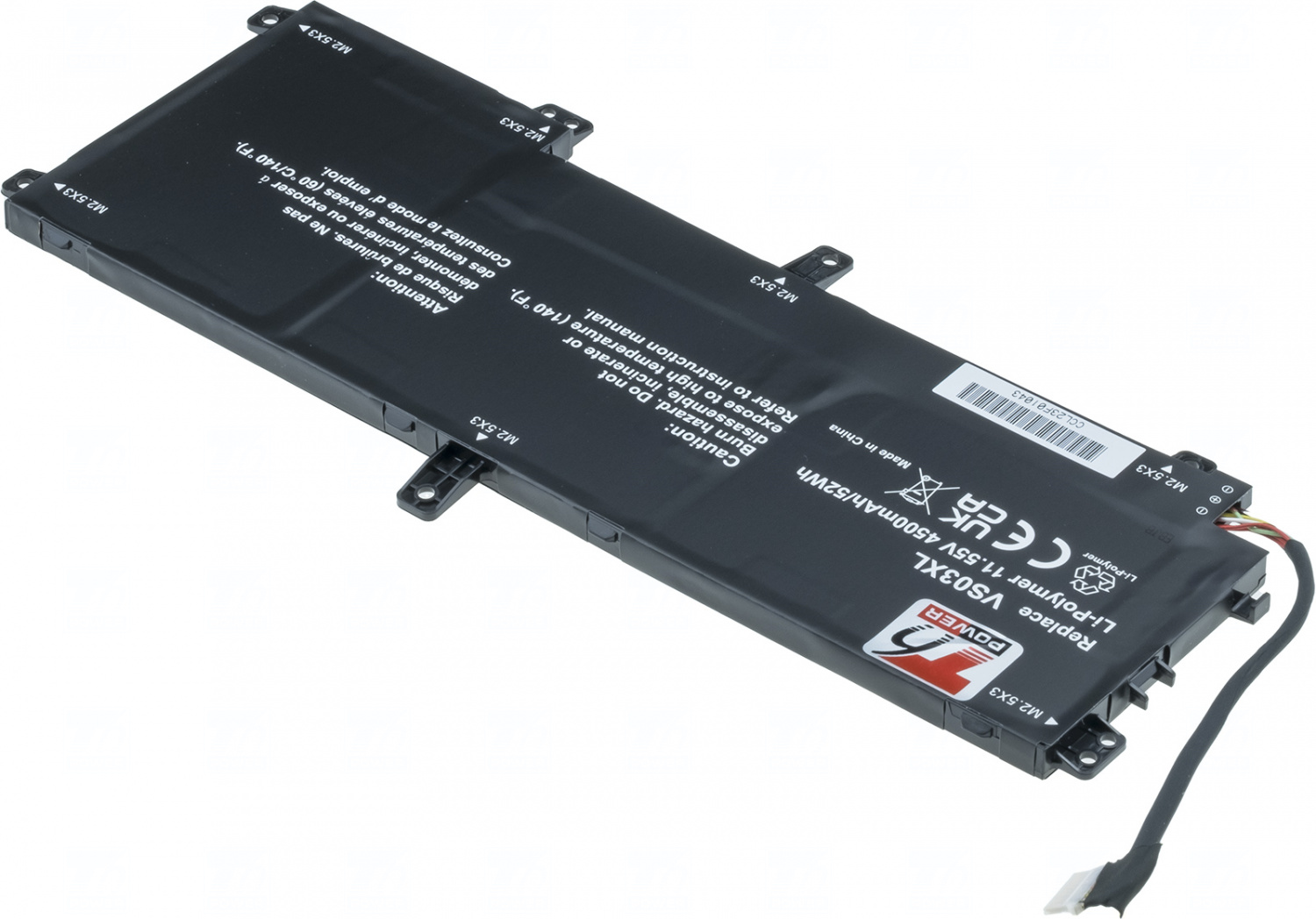 Baterie T6 Power VS03XL, 849313-850, 849313-856, VS03052XL, 849047-541, HSTNN-UB6Y, TPN-I125