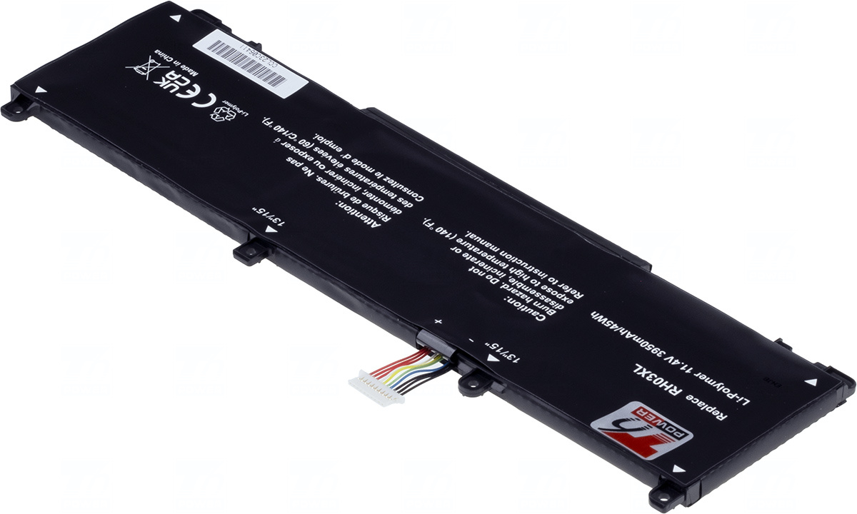 Baterie T6 Power RH03XL, M02027-002, M02027-005, RH03045XL, M01524-171, M01524-172, M01524-1D1, M01524-1D2, M01524-2B1, M01524-2B2, M01524-2C1, M01524-2C2, M01524-541, M01524-AC1, HSTNN-IB9P, HSTNN-IB9Q, HSTNN-OB1T, HSTNN-UB7X, TPN-DB0B, long