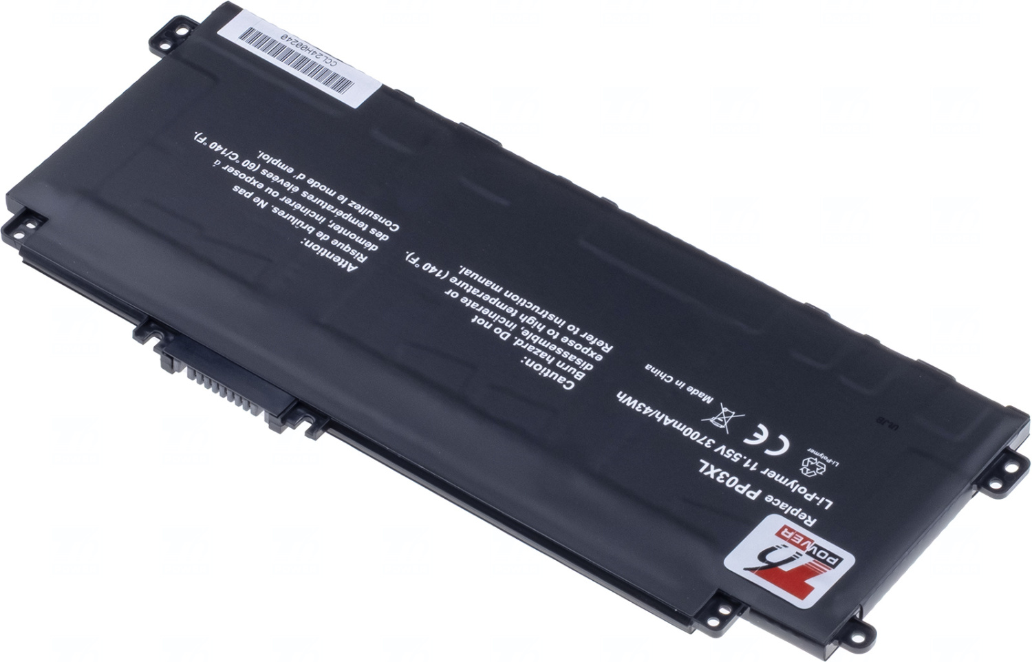 Baterie T6 Power PP03XL, PV03XL, L83393-005, L83393-006, PP03043XL, PV03043XL, M01144-005, M01144-006,  M01118-241, M01118-421, M01118-AC1, L83388-421, L83388-AC1, HSTNN-DB9X, HSTNN-LB8S, HSTNN-OB1P