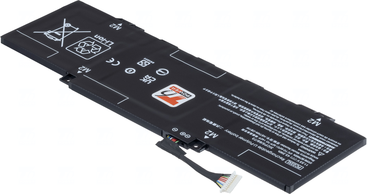 Baterie T6 Power PC03XL, M24648-005, M24648-006, M24648-007, M24648-008, M24648-009, M24648-010, M24648-011, PC03043XL, M24421-271, M24421-2C1, M24421-AC1, M24421-CD1, HSTNN-OB1W, TPN-DB0E