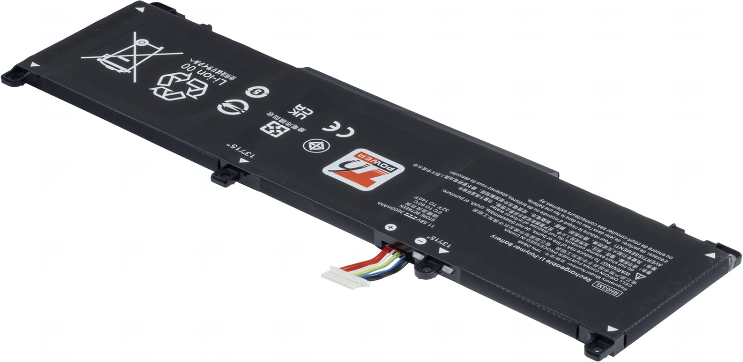 Baterie T6 Power M75599-005, RH03042XL, RH03045XL, RH03XL, M75017-171, M75017-172, M75017-1D1, M75017-2B1, M75017-2B2, M75017-2C1, M75017-AC1, M75017-AC2, TPN-DB0B, M02027-002, M02027-005, HSTNN-IB9P, HSTNN-IB9Q, HSTNN-OB1T, HSTNN-UB7X, short