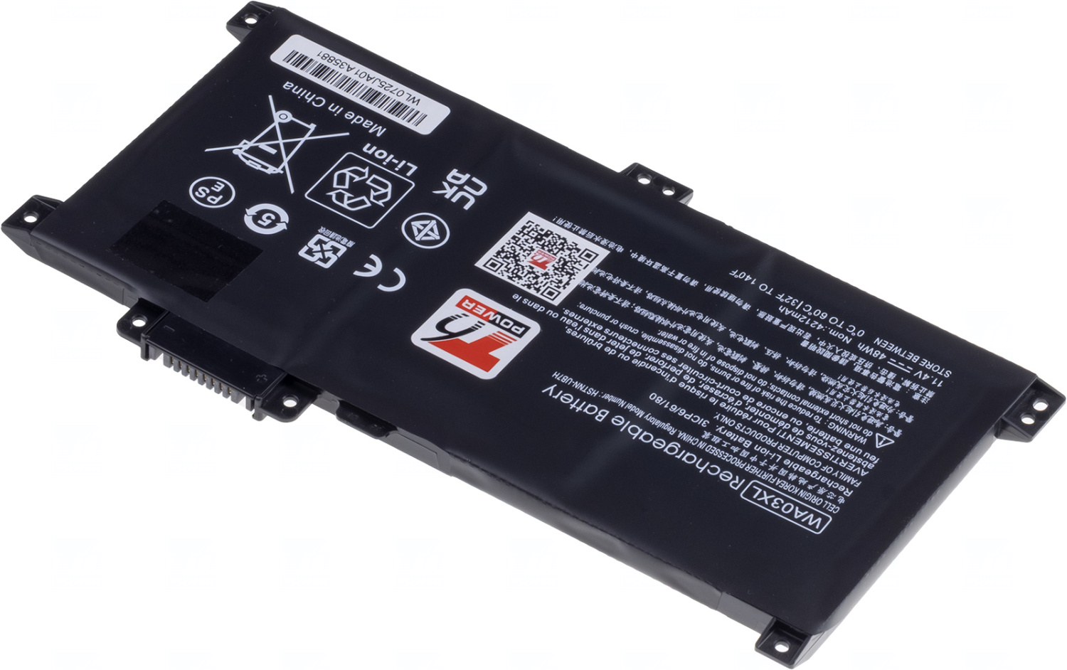 Baterie T6 Power WA03XL, 916812-855, WA03048XL, 916367-421, 916367-541, HSTNN-LB7T, HSTNN-UB7H, TPN-W126