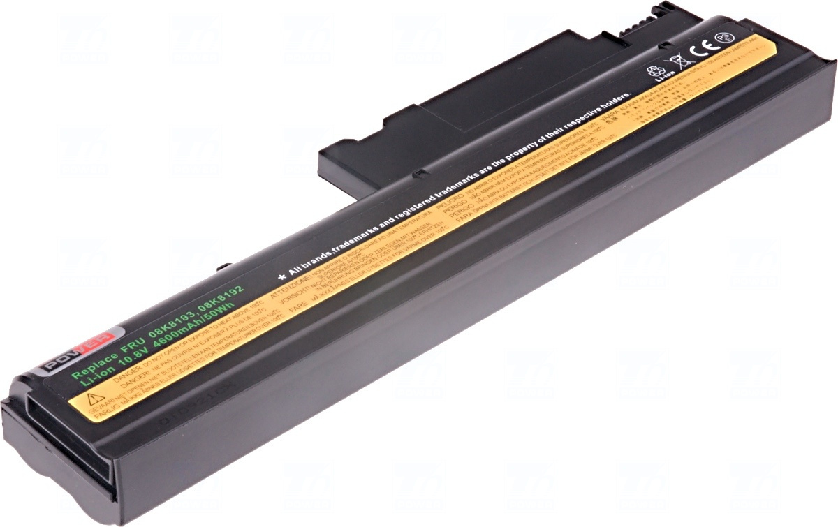 Baterie T6 Power FRU 08K8192, ASM 08K8193, 08K8195, 08K8214, 92P1011, 92P1060, 92P1071, 92P1075, 92P1087