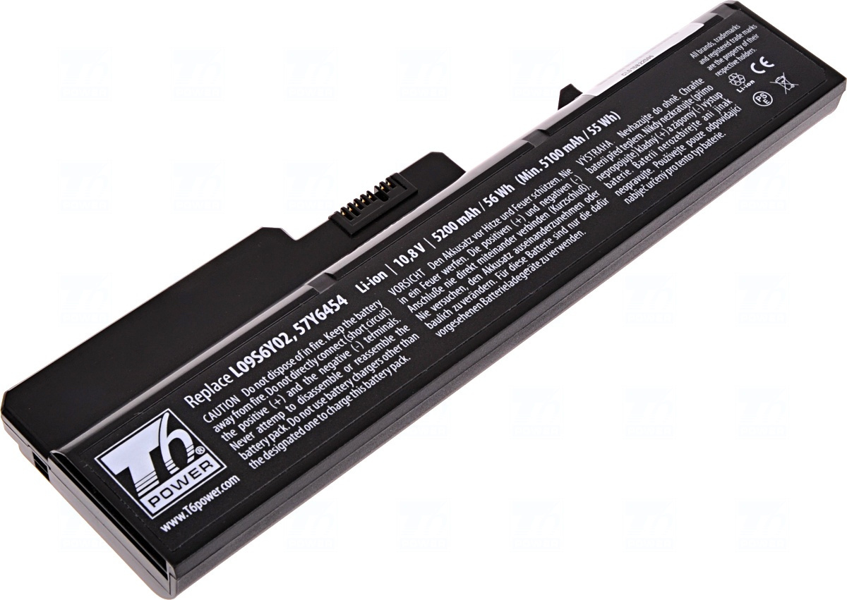 Baterie T6 Power L09S6Y02, 57Y6454, 57Y6455, L09L6Y02, L09C6Y02, L09M6Y02, 121001071,121001091, 121001094, L08S6Y21, 121001095, L10M6F21, L10P6F21