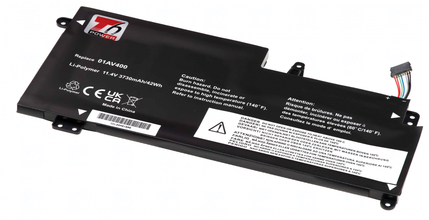 Baterie T6 Power 01AV400, 01AV401, 01AV402, 01AV435, 01AV436, 01AV437, SB10J78997, SB10J78998, SB10J78999, SB10K97592, SB10K97593, SB10K97594