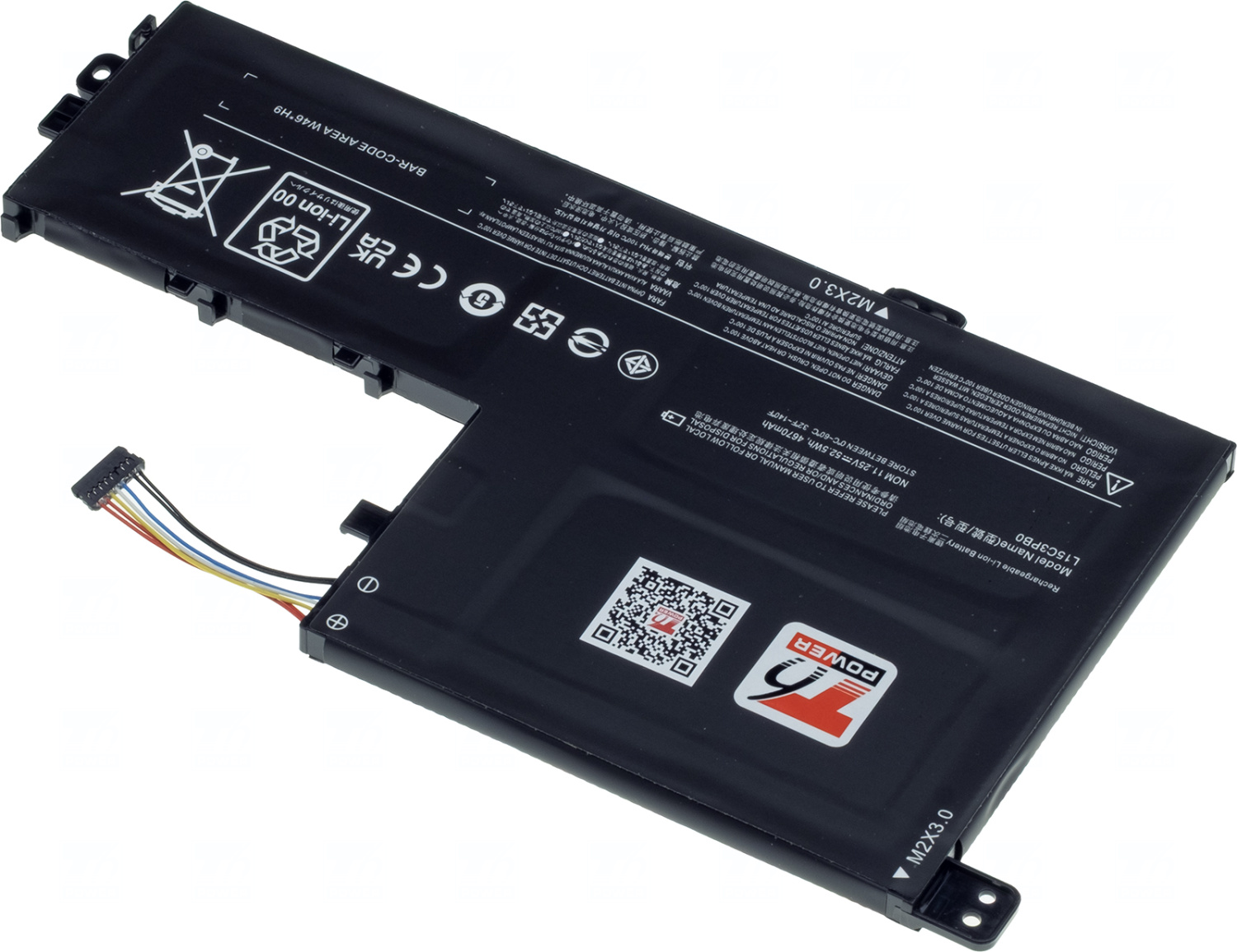 Baterie T6 Power L15L3PB0, L15C3PB1, L15M3PB0, 5B10K84494, 5B10M49824, 5B10Q39202, 5B10W67236, 5B10W89290, SB10W67409, SB10W89298