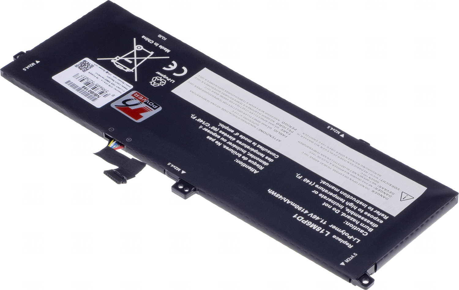 Baterie T6 Power 02DL017, 02DL018, 02DL019, 02DL020, 5B10W13923, 5B10W13924, 5B10W13925, 5B10W13926, 5B10W51841, 5B10W51842, 5B10W51843, 5B10W51844, L18C6PD1, L18D6PD1, L18M6PD1, L18M6PD2