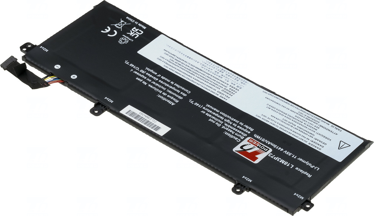 Baterie T6 Power 02DL007, 02DL008, 02DL009, 02DL010, 5B10W13877, 5B10W13905, 5B10W13906, 5B10W13907, 5B10W13908, 5B10W13954, 5B10W51826, 5B10W51827, 5B10W51829, 5B10W51830, L18C3P71, L18C3P72, L18L3P73, L18M3P73, L18M3P74