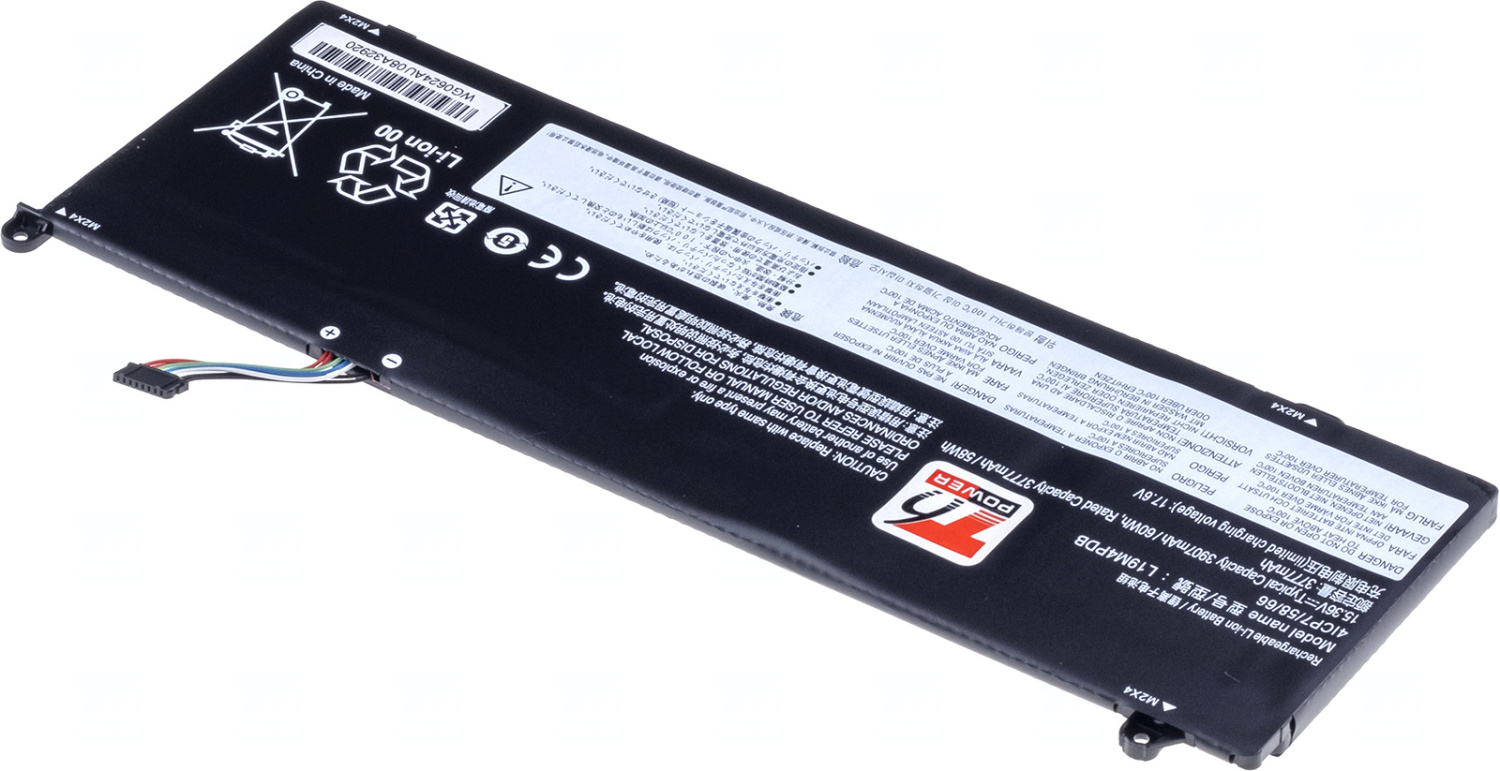 Baterie T6 Power L19C4PDB, L19M4PDB, L20M4PDB, 5B10Z21201, 5B10Z21209, 5B11C22842, 5B11N52056, 5B11N52063, 5B11N52069, SB10Z21200, SB10Z21205, SB11C22841, SB11N52068, SB11N52072, SB11N52077