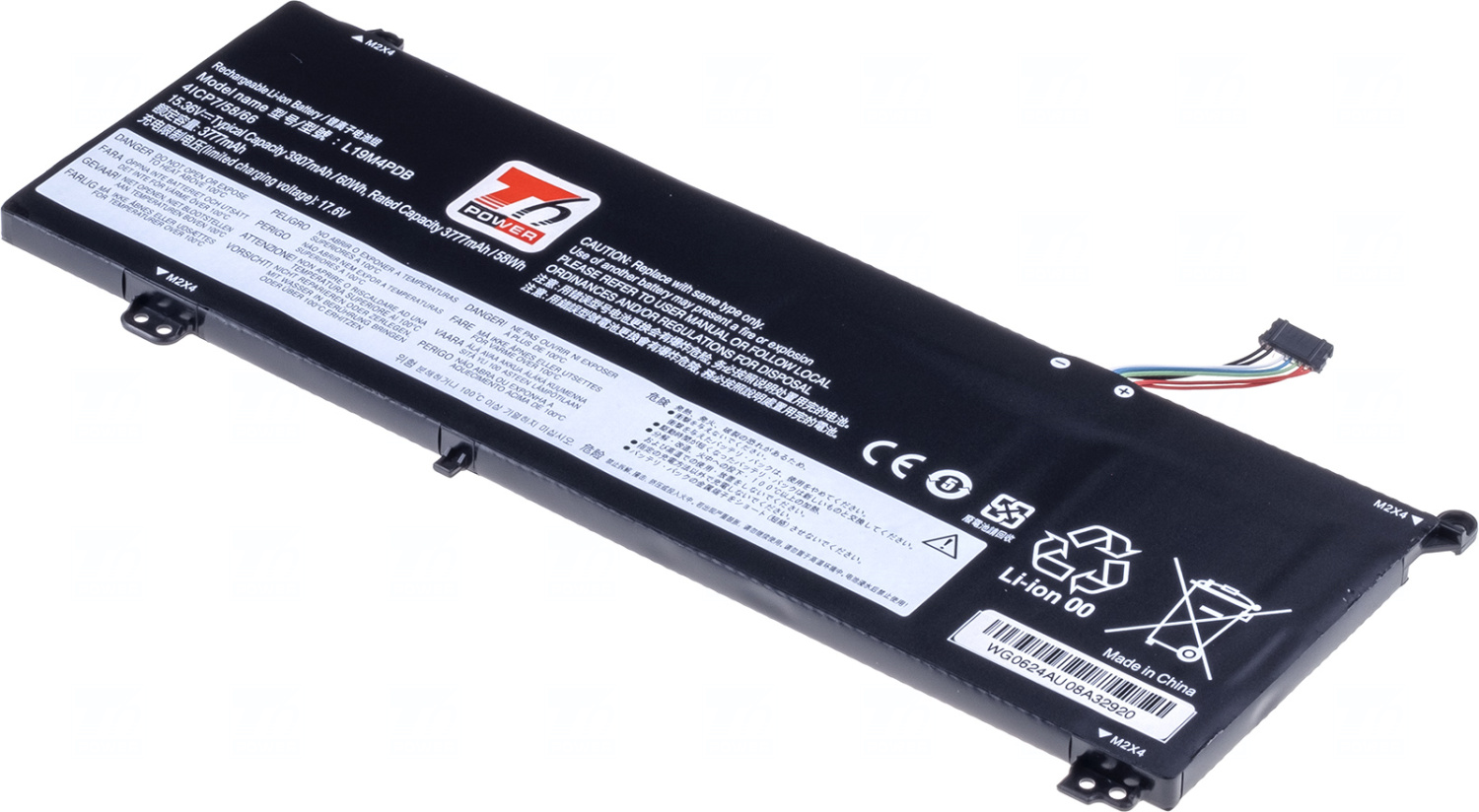 Baterie T6 Power L19C4PDB, L19M4PDB, L20M4PDB, 5B10Z21201, 5B10Z21209, 5B11C22842, 5B11N52056, 5B11N52063, 5B11N52069, SB10Z21200, SB10Z21205, SB11C22841, SB11N52068, SB11N52072, SB11N52077