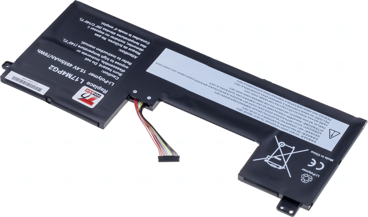 Baterie T6 Power L17C4PG2, L17M4PG2, 5B10Q88556, 5B10Q88558, 5B10T11520, 5B10W67206, 5B10W67371, SB10W67188, SB10W67256