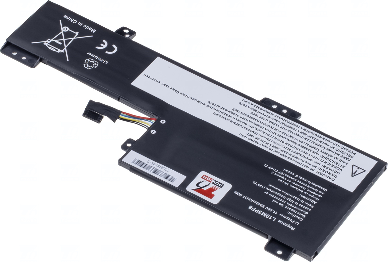 Baterie T6 Power L19C3PF8, L19M3PF8, 5B10X02593, 5B10X02604, SB10X02592, SB10X02595