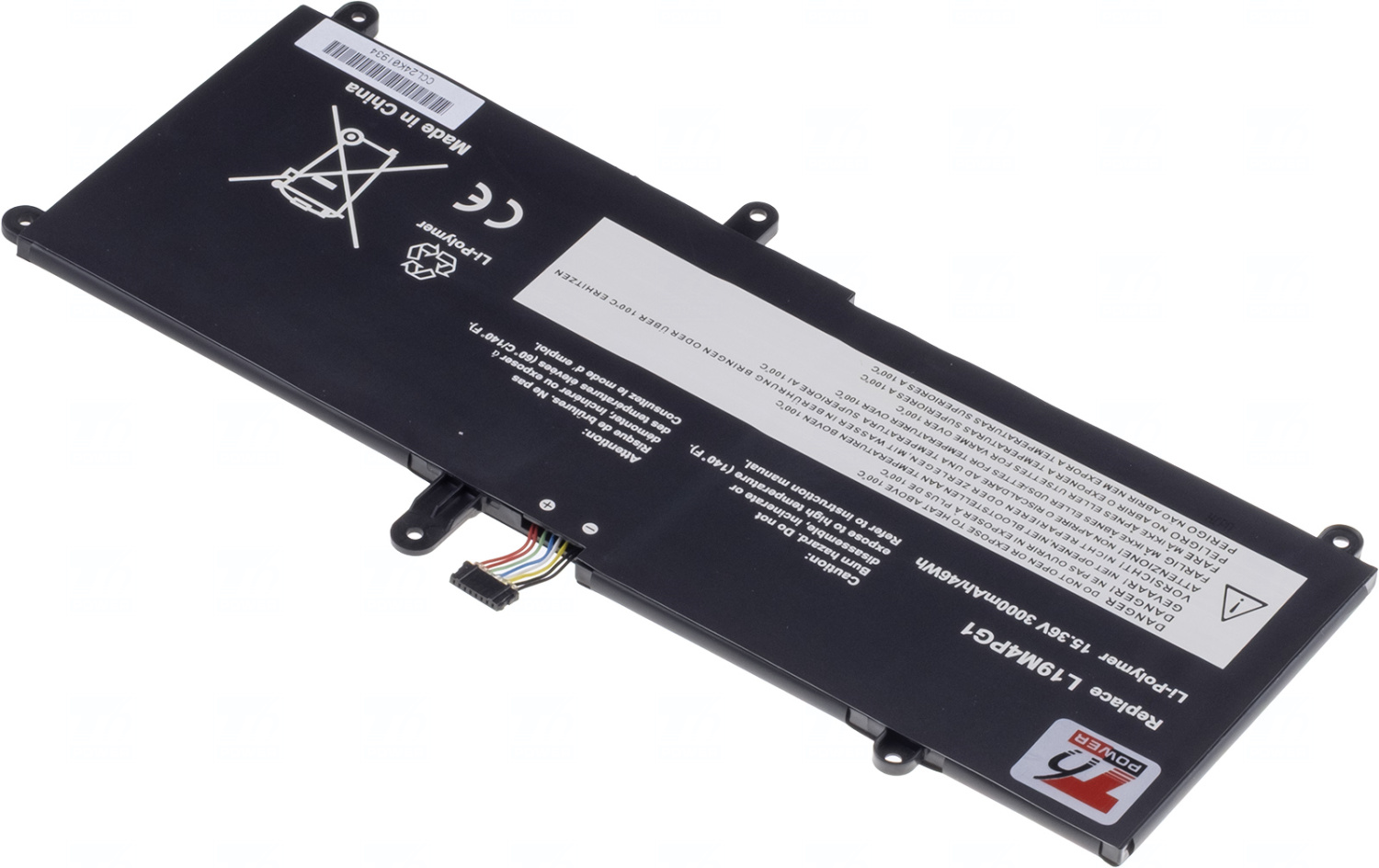 Baterie T6 Power L19C4PG1, L19M4PG1, 5B10W13881, 5B10W13882, SB10T83124, SB10T83125