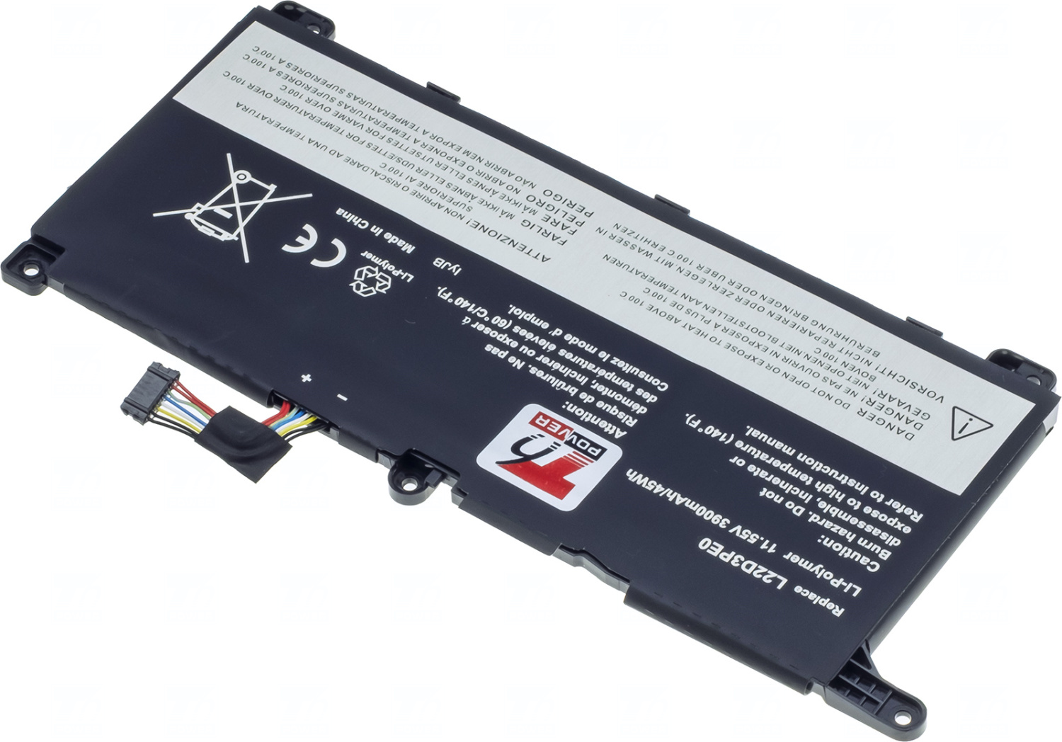 Baterie T6 Power L22B3PE0, L22D3PE0, L22L3PE0, L22M3PE0, 5B11L67317, 5B11L67323, 5B11L67327, 5B11L67341, 5B11N47485, 5B11N47495, 5B11N47497, 5B11N47501, SB11L67321, SB11L67331, SB11L67333, SB11L67339, SB11N47432, SB11N47467, SB11N47503, SB11N47507