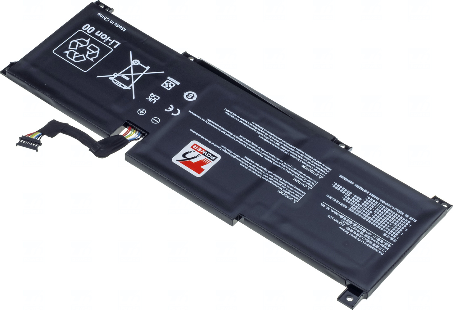 Baterie T6 Power BTY-M491, black connector